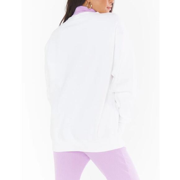 Show Me Your Mumu Stanley Sweatshirt Medium Apres Ski Club Oversized Crewneck - Picture 11 of 14